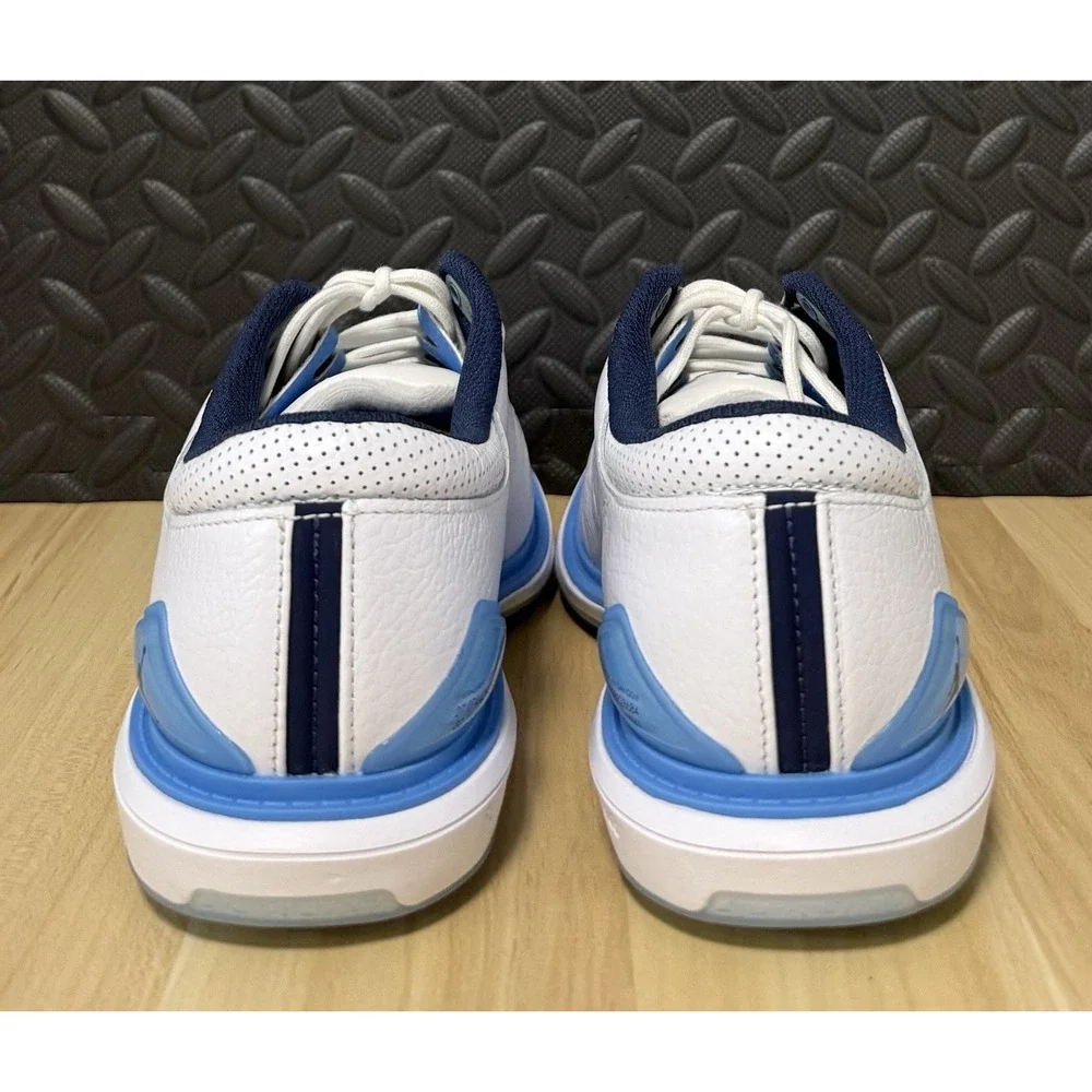 Jordan ADG 5 Golf Shoes UNC FQ6642-104 White University Blue Mens Size 7.5 NEW